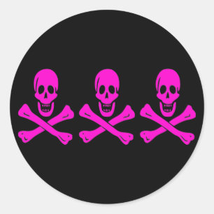 Pegatina Redonda Christopher Condent-Rosado