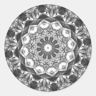 Pegatina Redonda Chrystal Kaleidoscope 07