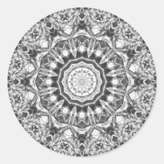 Pegatina Redonda Chrystal Kaleidoscope 08