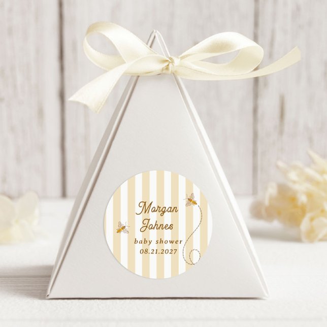 Pegatina Redonda Chubasquito Baby Shower (Subido por el creador)