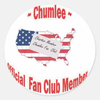 Pegatina Redonda Chumlee-Fan-Club