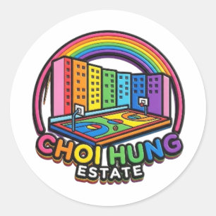 PEGATINA REDONDA CHUNG HUNG ESTATE