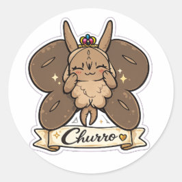 Pegatina Redonda Churro, Co-mascota de InkAndCrits