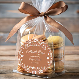 Pegatina Redonda Cielito Lindo Talavera Espectáculo Mexicano De Beb