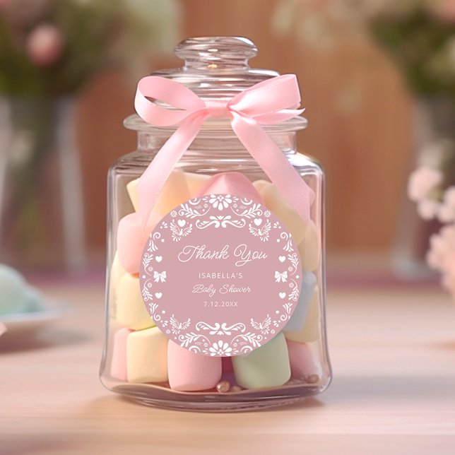 Pegatina Redonda Cielito Lindo Talavera Espectáculo Mexicano De Beb (Subido por el creador)