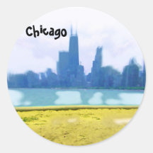 Cielo de Chicago Aerografiado
