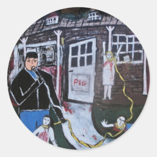 PEGATINA REDONDA CIELO DRIVE