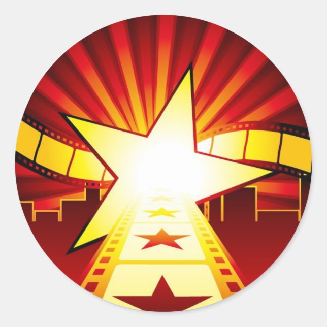 PEGATINA REDONDA CINEMA7 (Anverso)