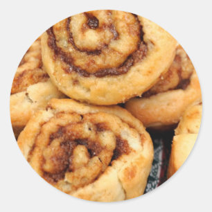 Pegatina Redonda Cinnamon Rolls