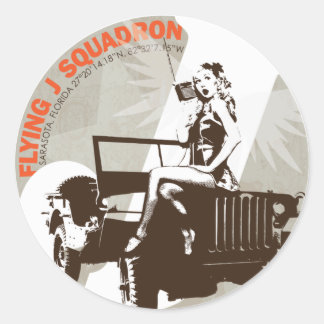 PEGATINA REDONDA CIRCLE 2COLOR