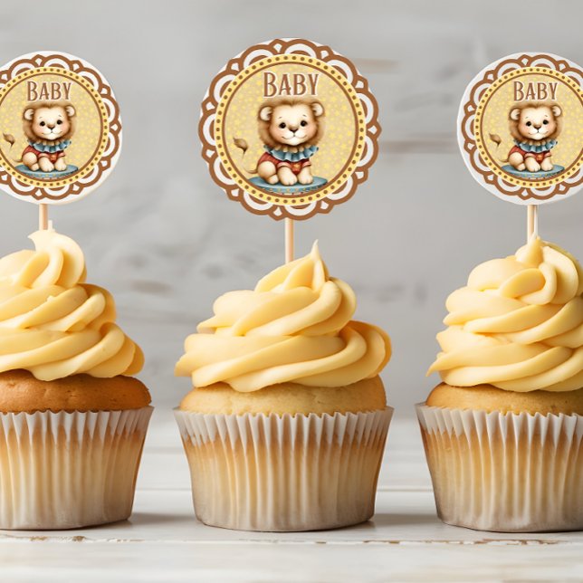 Pegatina Redonda Circo de bebé (Subido por el creador)