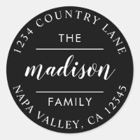 Círculo negro Script Cree su propia dirección de d