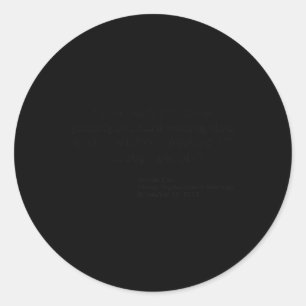 Pegatina Redonda Cita de Corrupción en Kent - Enojando a Personas C