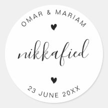 Cita elegante Nikkafied con texto negro