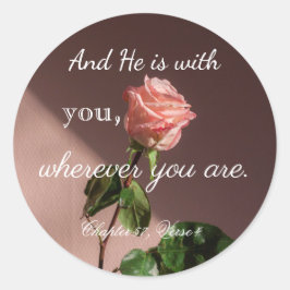 Pegatina Redonda citas