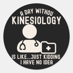 Pegatina Redonda Citas de Kinesiólogo_Kinesiología