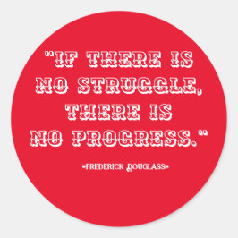 Pegatina Redonda Citas divertidas, motivacionales y inspiradoras