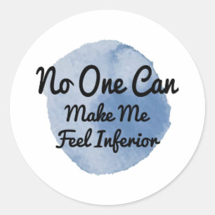 Pegatina Redonda citas motivacionales para soñadores y trabajadores