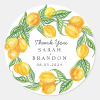 Citrus Lemon Summer Boda