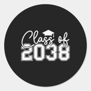 Pegatina Redonda Cl De 2038 Crecer Conmigo Con La Graciosa Infancia