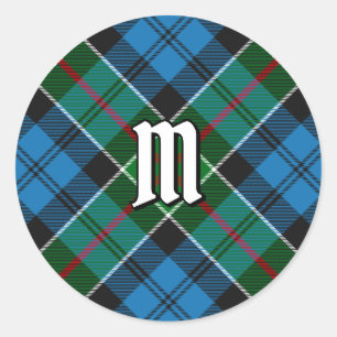 Pegatina Redonda Clan Colquhoun Tartan