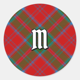 Pegatina Redonda Clan Drummond Tartan