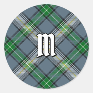 Pegatina Redonda Clan MacDowall Tartan