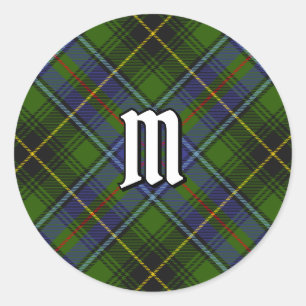 Pegatina Redonda Clan MacInnes Tartan