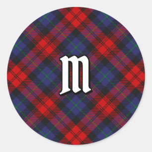 Pegatina Redonda Clan MacLachlan Tartan