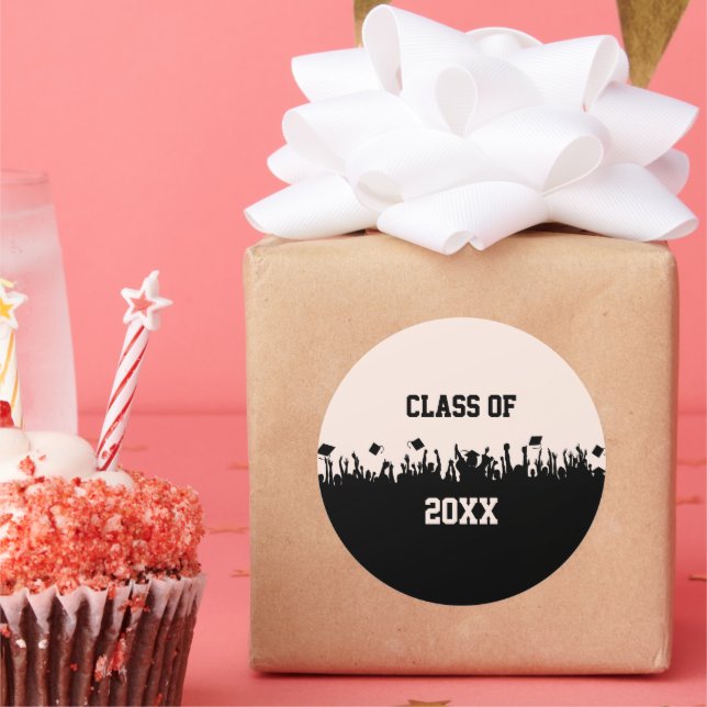 Pegatina Redonda Clase de Pegatinas de Oval de 2011 (Fiesta)