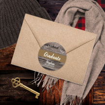 Clase Rustic Wood Look Graduate de 2023 | Nombre