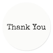 Clásica Vintage Typewriter Gracias