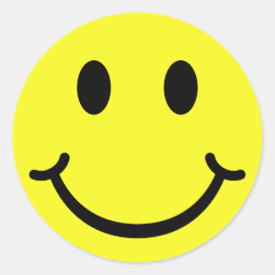 Pegatina Redonda Clásico