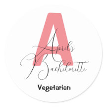 Clásico Rosa, nombre y soltera inicial