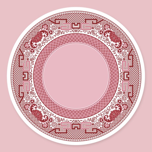 Pegatina Redonda Clásicos Pegatinas Red Willow (Subido por el creador)