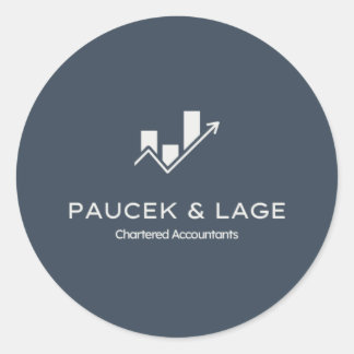 Pegatina Redonda Classic Round Stickers 