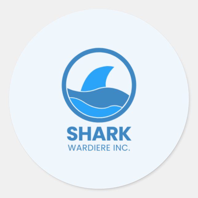 Pegatina Redonda Classic Round Stickers  (Anverso)