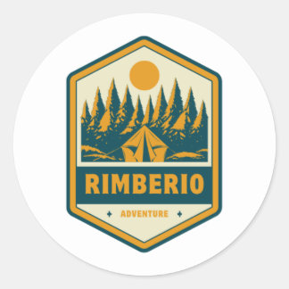 Pegatina Redonda Classic Round Stickers