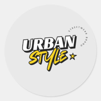 Pegatina Redonda Classic Round Stickers