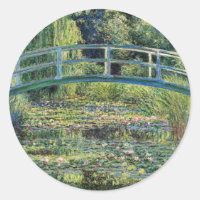 Claude Monet - Water Lily Pond y Puente Japanés