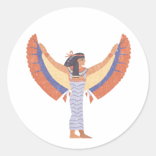 Pegatina Redonda Cleopatra.