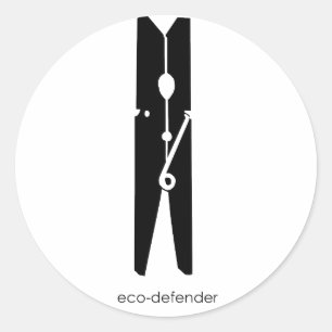 PEGATINA REDONDA CLOTHESPIN