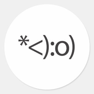 Pegatina Redonda clown.ai