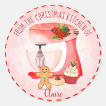 Cocina de horneado navideño para navidades