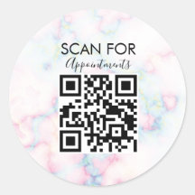 Código QR para citas en Marble Nail Salon  