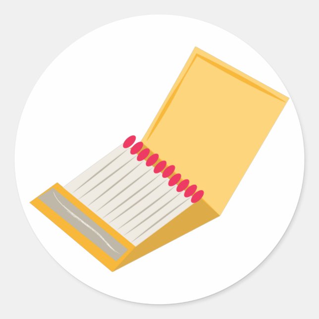 Pegatina Redonda Coincidencia (Anverso)