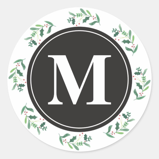 Pegatina Redonda Colección de Berry (Anverso)