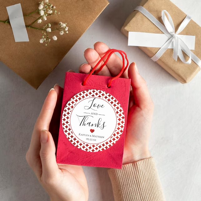 Pegatina Redonda Colección de Bodas de tarjetas de reproducción de  (Subido por el creador)