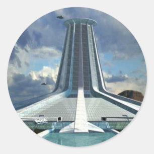 Pegatina Redonda Colección de botones TVP