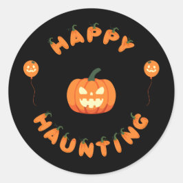 Pegatina Redonda ¡Colección de fiestas de Halloween!